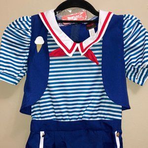 **FREE WITH ANY PURCHASE** SCOOPS AHOY ROBIN COSTUME (Children's Medium)